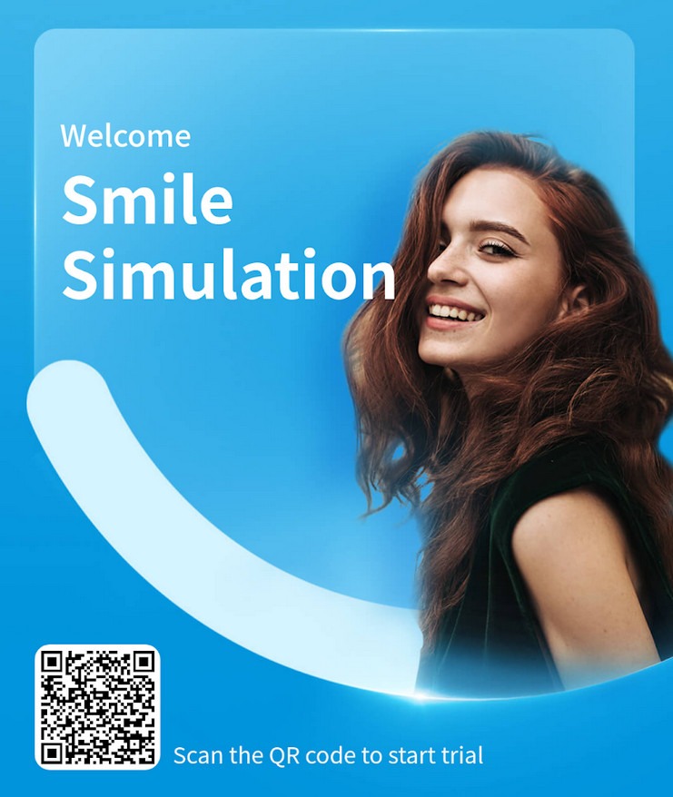 QR code to book free orthodontic consultation