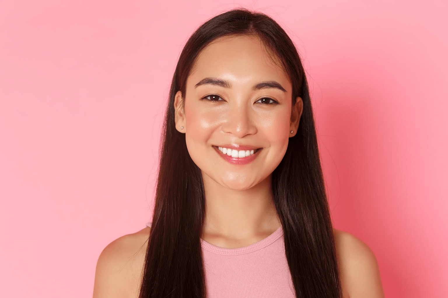 Adult woman orthodontic treatment Invisalign Irvine CA